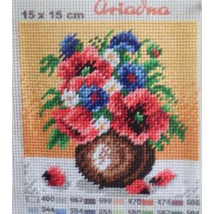 Obrazek na kanwie 15x15cm